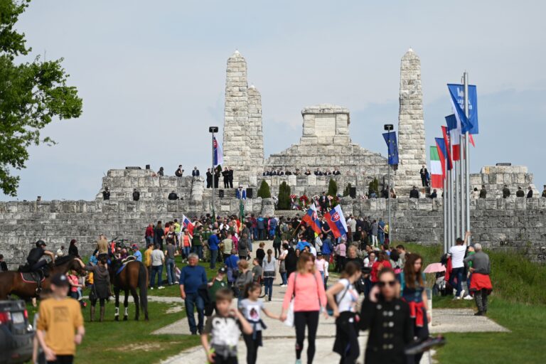 Na Myjave pripravujú veľkolepú spomienku na generála Štefánika. Foto: Lukáš Grinaj/TASR