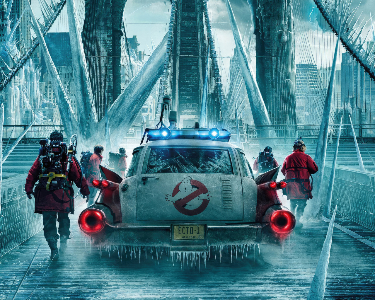 Krotitelia duchov, Mrazivá hrozba, to je nový diel známej série sci-fi komédií. Foto: Ghostbusters, 2024