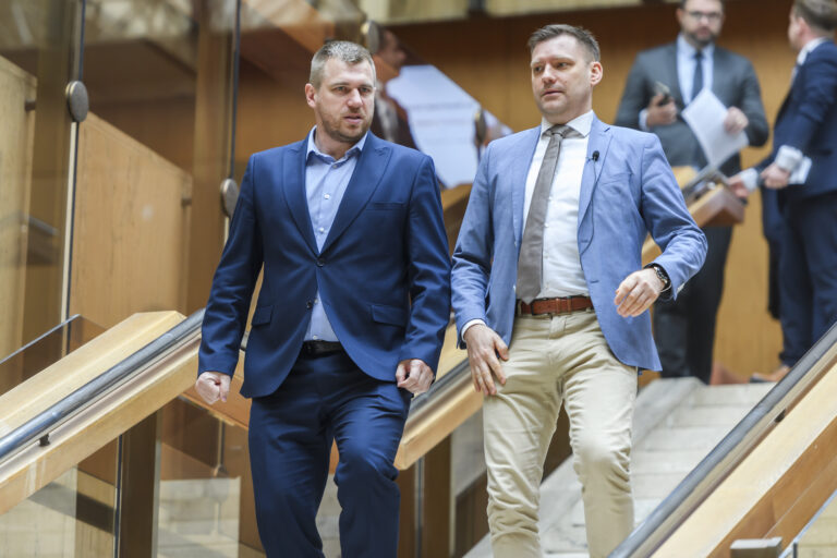 Filip Kuffa a Tomáš Taraba. Foto: Jaroslav Novák/TASR