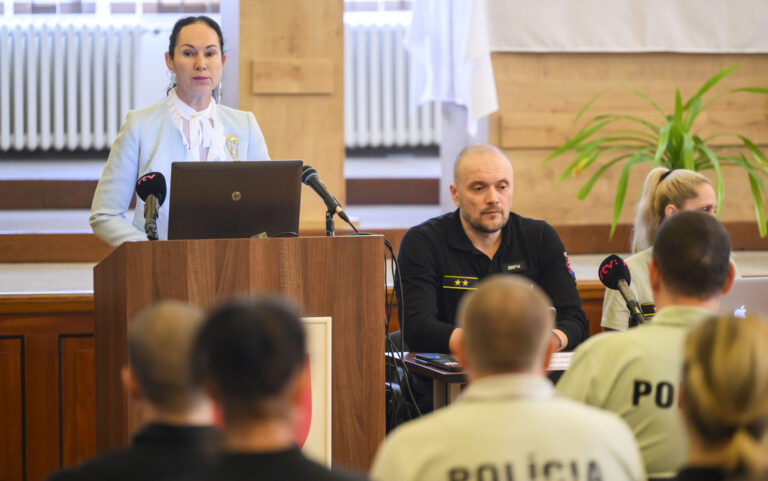 Lucia Kurilovská a Stanislav Hromádka. Foto: Jaroslav Novák/TASR