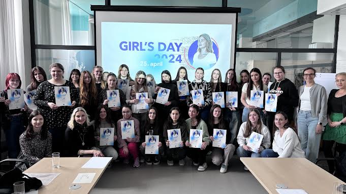 Girl's Day je podujatie, ktorého cieľom je motivovať viac dievčat a žien k štúdiu či práci v oblasti IT. Foto: Archív Siemens Healthineers Slovensko