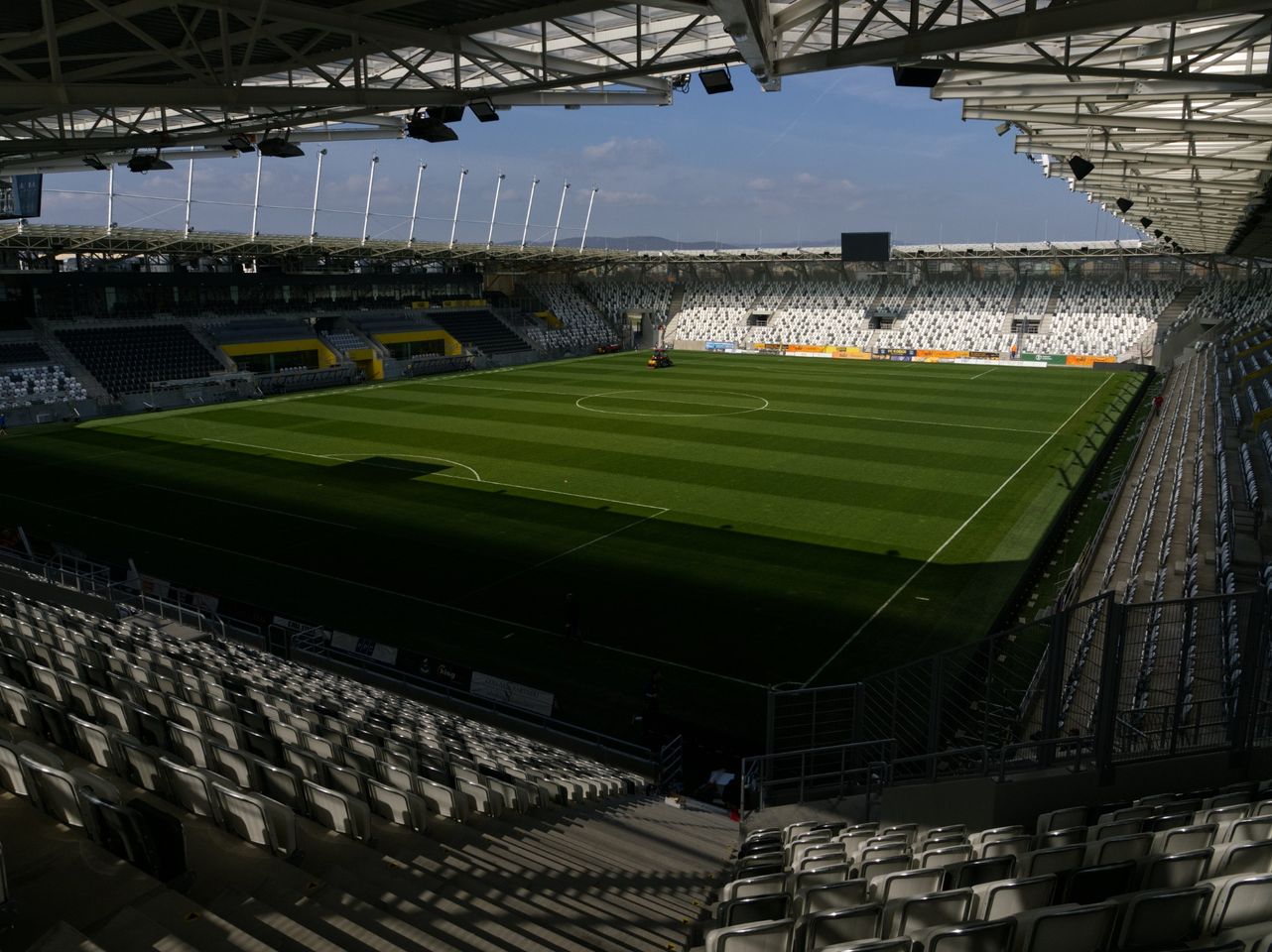 Košická futbalová aréna je hotová, mesto už má kolaudačné rozhodnutie. Foto: FB Košice - Mesto Košice