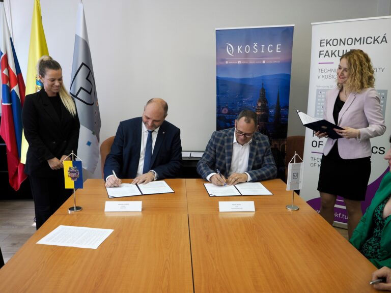 Memorandum o zriadení  Misie klimatickej odolnosti mesta Košice. Foto: Mesto Košice