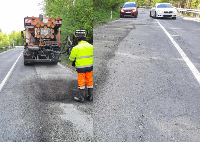 Mesto opravuje cestu z Čermeľa na Alpinku a Jahodnú. Foto: FB Košice – Mesto Košice