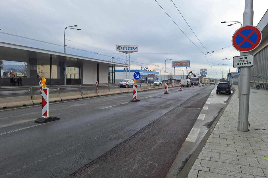 Rekonštrukcia predstaničného námestia v Prešove. Foto: Redakcia