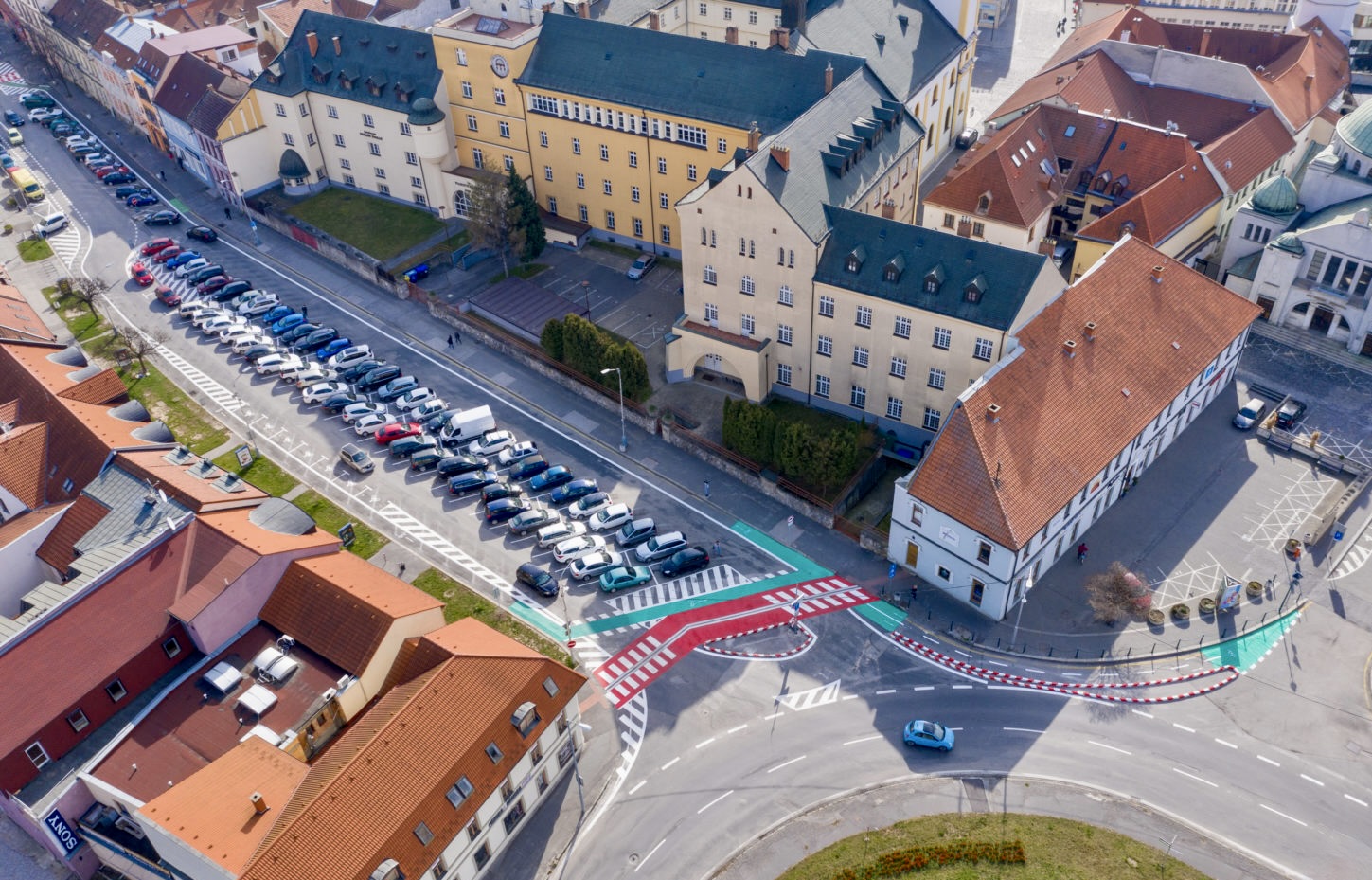 Palackého ulica v Trenčíne. Foto: Mesto Trenčín