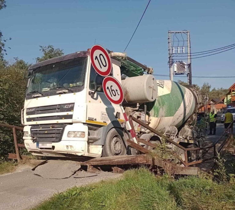 Konštrukcia pôvodného sa prepadla vlani v septembri. Foto: tasr