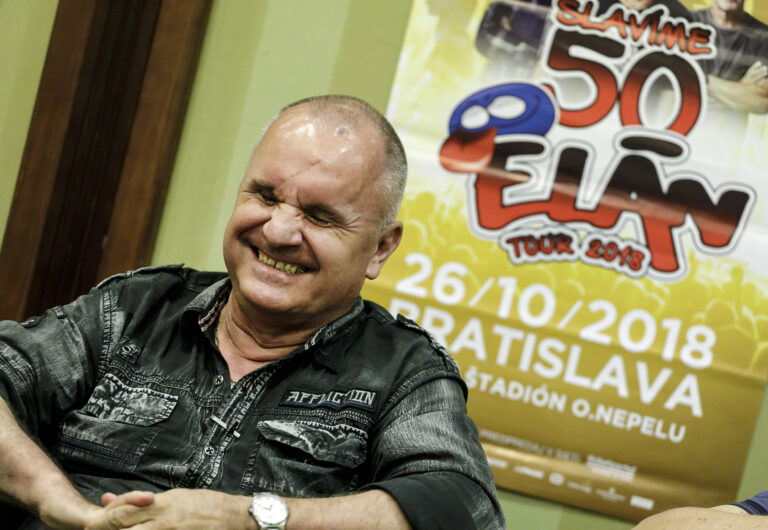 Jožo Ráž, frontman Elánu. Foto: TASR/Dano Veselský