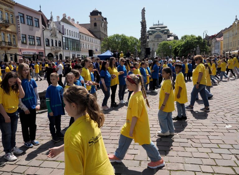 Centrum Košíc aj minulý rok roztancovala štvorylka. Foto: kosice.sk 