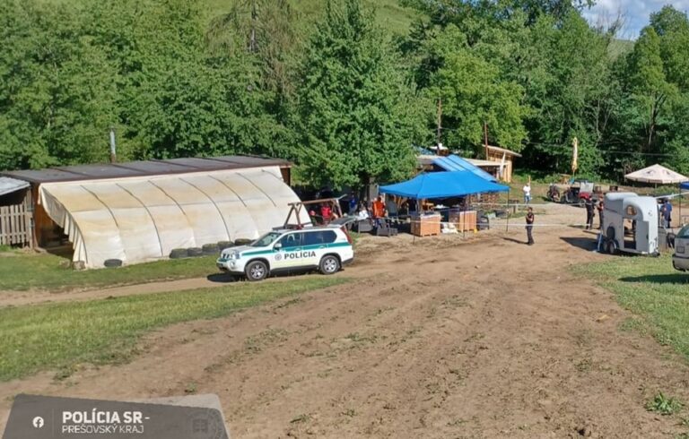 Miesto, kde došlo k nehode. Foto: Polícia/FB