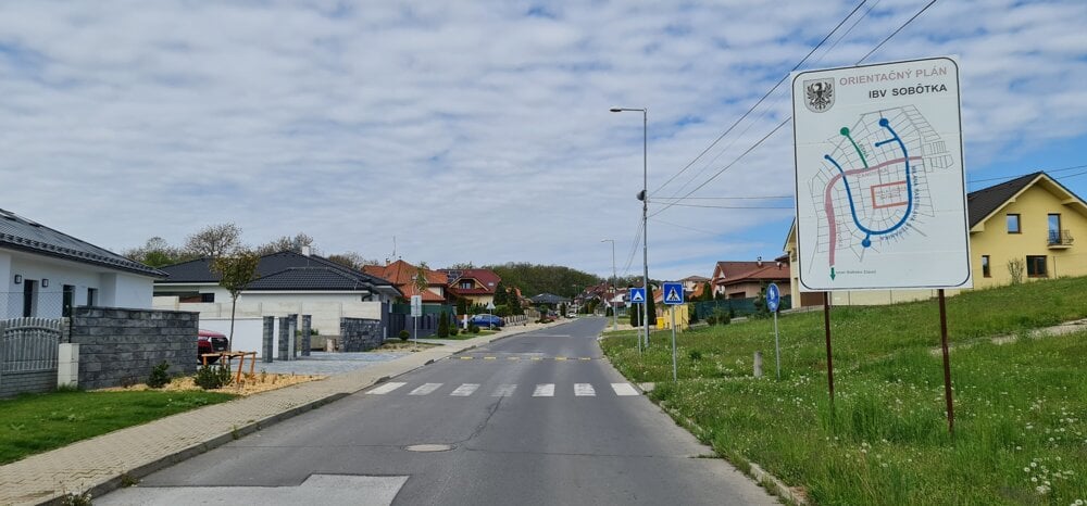Druhá etapa IBV Sobôtka v Rimavskej Sobote. Foto: Branislav Caban.
