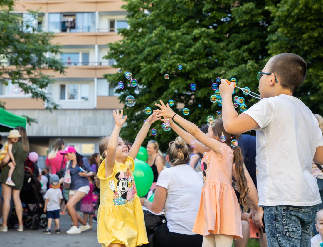 Súčasťou Petržalského dňa detí bude bublinová show. Foto: MČ Petržalka