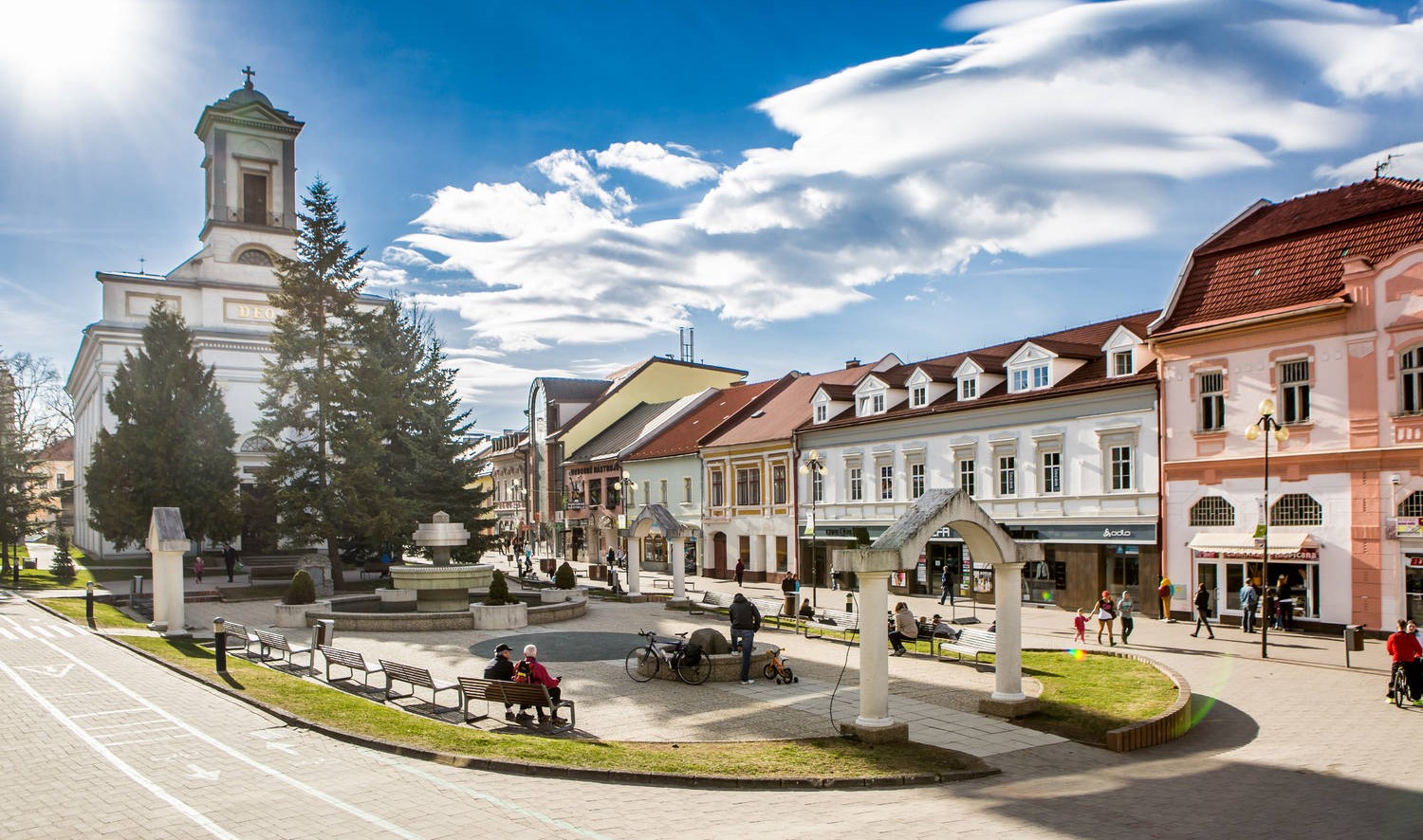 Námestie sv. Egídia v Poprade. Foto: visitpoprad.sk
