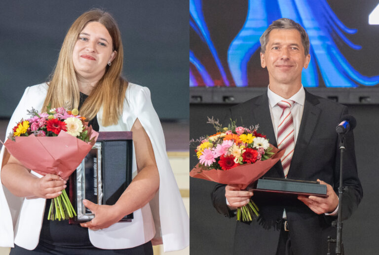 Ivana Šišoláková a Martin Orendáč z Prírodovedeckej fakulty Univerzity Pavla Jozefa Šafárika v Košiciach. Foto: tasr