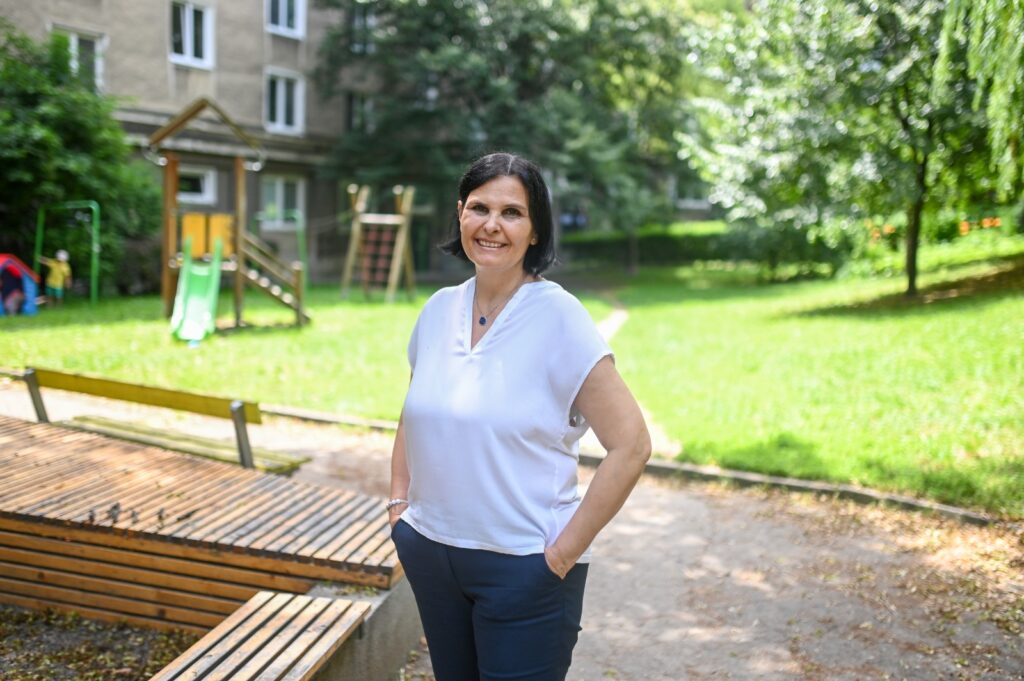 Psychologička Výskumného ústavu detskej psychológie a patopsychológie (VÚDPaP) Ľubica Kövérová. Foto: Kristóf Gremsperger