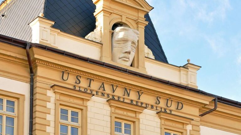 Ústavný súd Slovenskej republiky.Foto: TASR