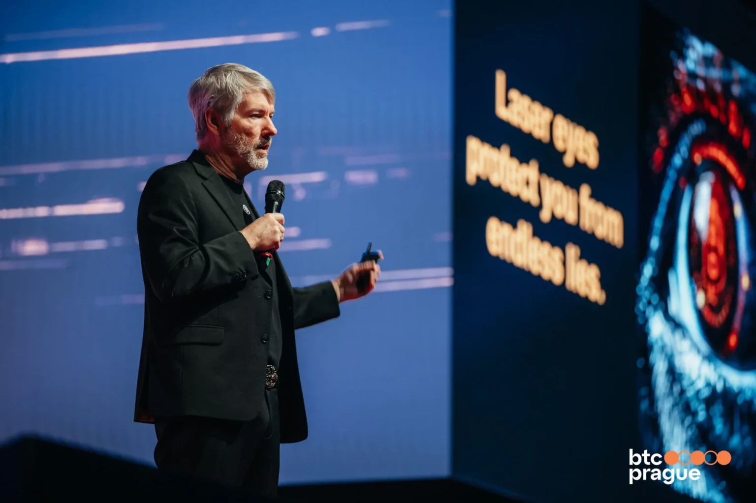 Michael Saylor. Foto: btcprague.com
