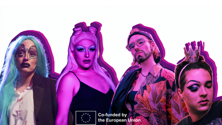 Oficiálny vizuál k sérii tréningov Dragtivism. Zdroj: infomateriál workshopu Dragtivism Jr.