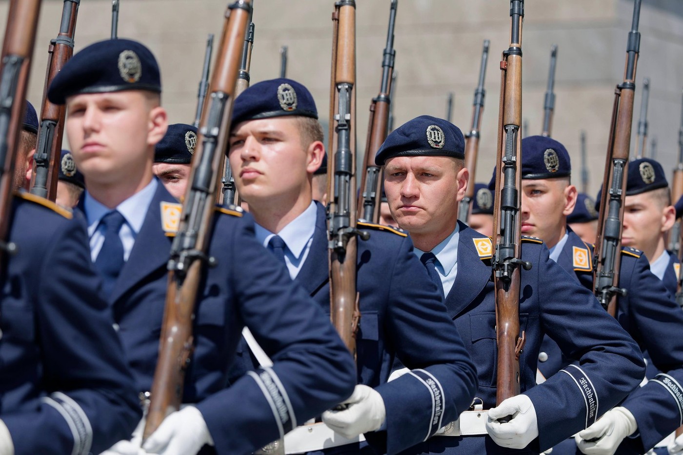 Vojaci gardy Bundeswehru. Ilustračná foto: Profimedia.sk