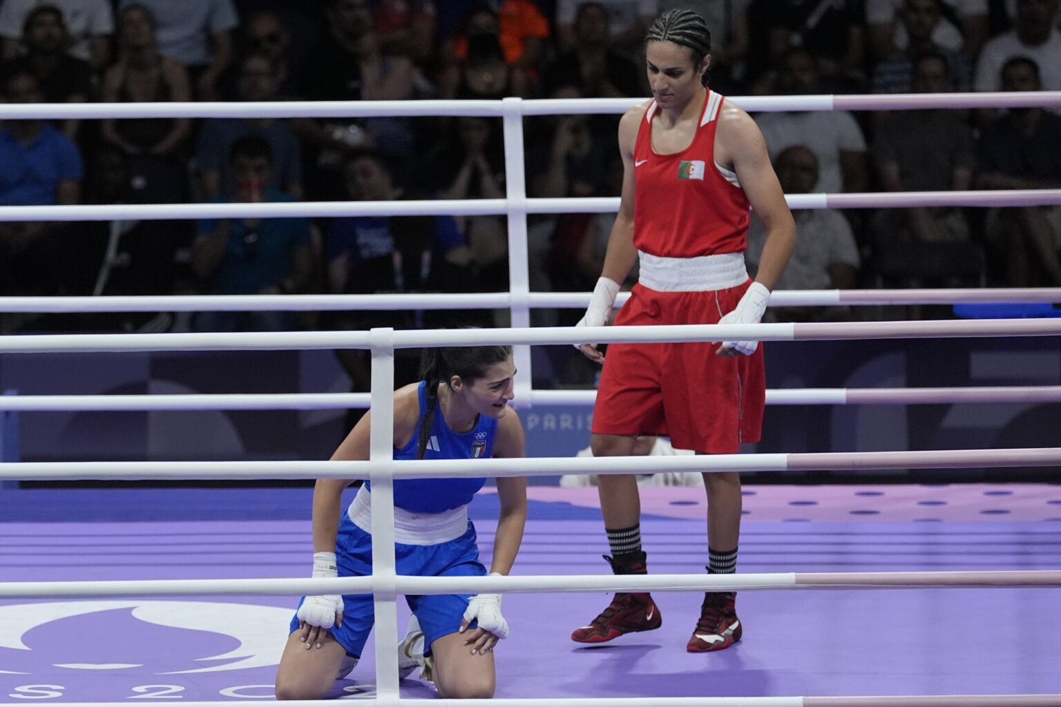 Imán Chalíf a Angela Cariniová. Foto: TASR/AP