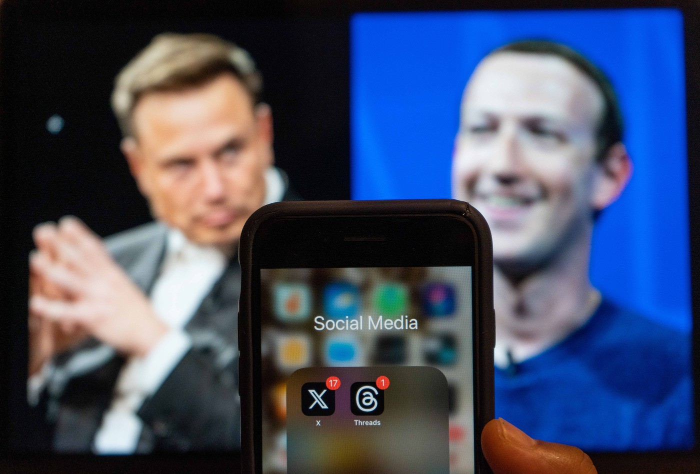 Elon Musk a Mark Zuckerberg. Foto: Profimedia.sk