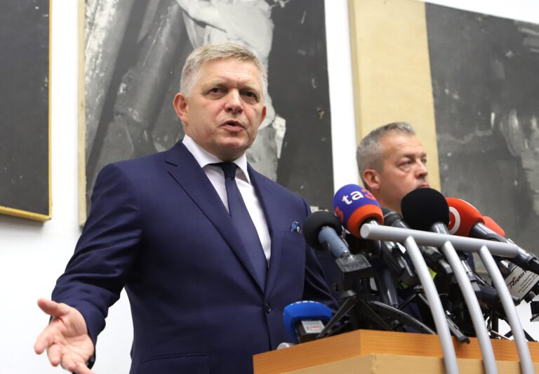 Premiér Robert Fico. Foto: TASR/Ján Krošlák