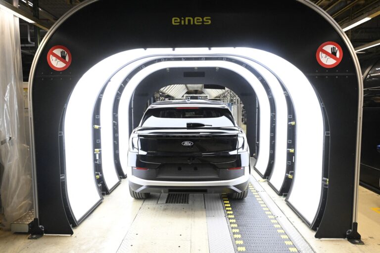 Závod automobilky Ford v nemeckom Kolíne. Foto: Roberto Pfeil / afp / AFP / Profimedia