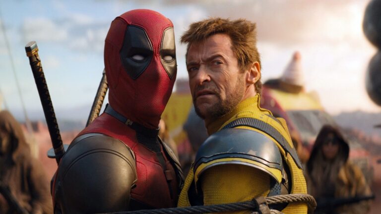 Hugh Jackman a Ryan Reynolds v snímke Deadpool & Wolverine. Foto: Marvel Studios - 20th Century Studios - Album / Album / Profimedia