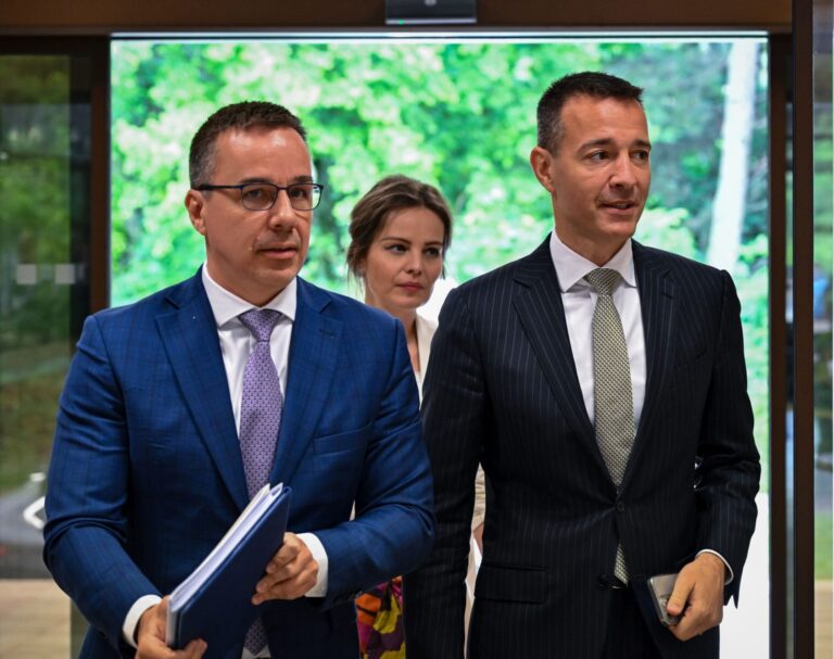 Erik Tomáš a Tomáš Drucker. (Hlas-SD)  Foto: Pavol Zachar/TASR