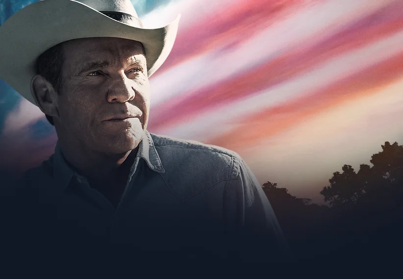 Dennis Quaid v Reaganovi. Foto: www.reagan.movie
