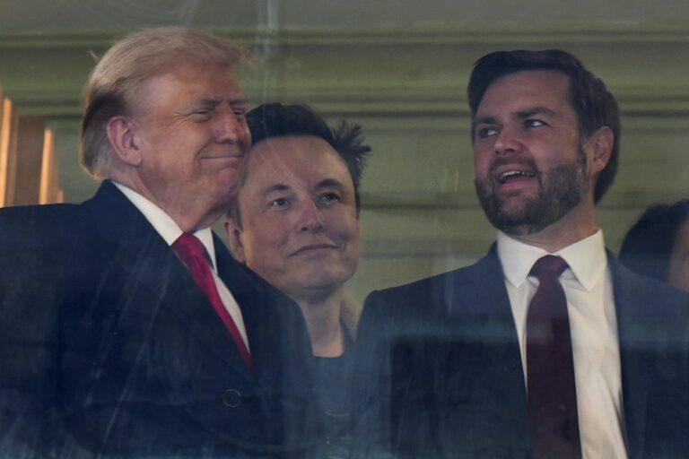 Donald Trump, Elon Musk a JD Vance. Foto: TASR/AP