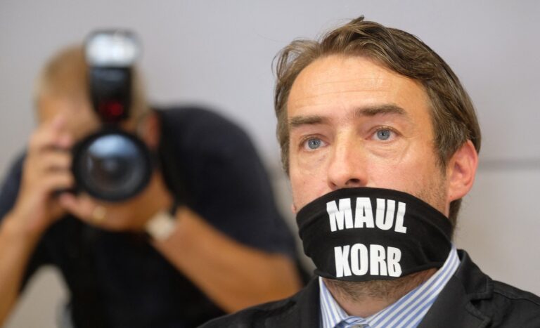 Sven Liebich, nemecký pravicový extrémista. Foto: Sebastian Willnow/ dpa-Zentralbild/DPA Picture-Alliance via AFP/Profimedia.sk