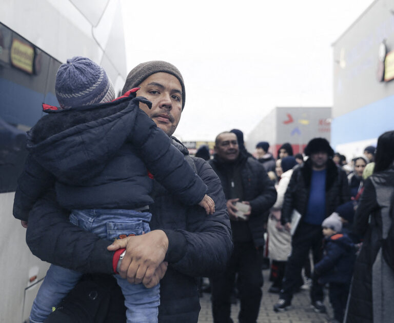 Ilustračná fotografia migrácie. Foto: Beata Zawrzel / ANADOLU AGENCY / Anadolu Agency via AFP / Profimedia