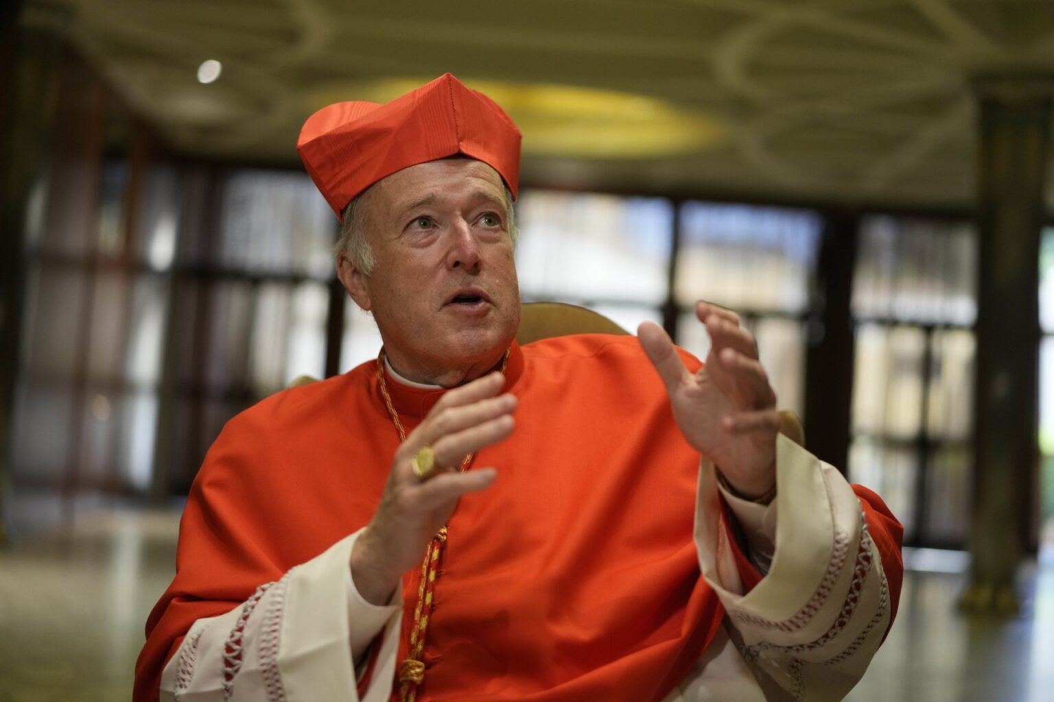 Robert McElroy. Foto: ČTK / AP / Andrew Medichini /Profimedia