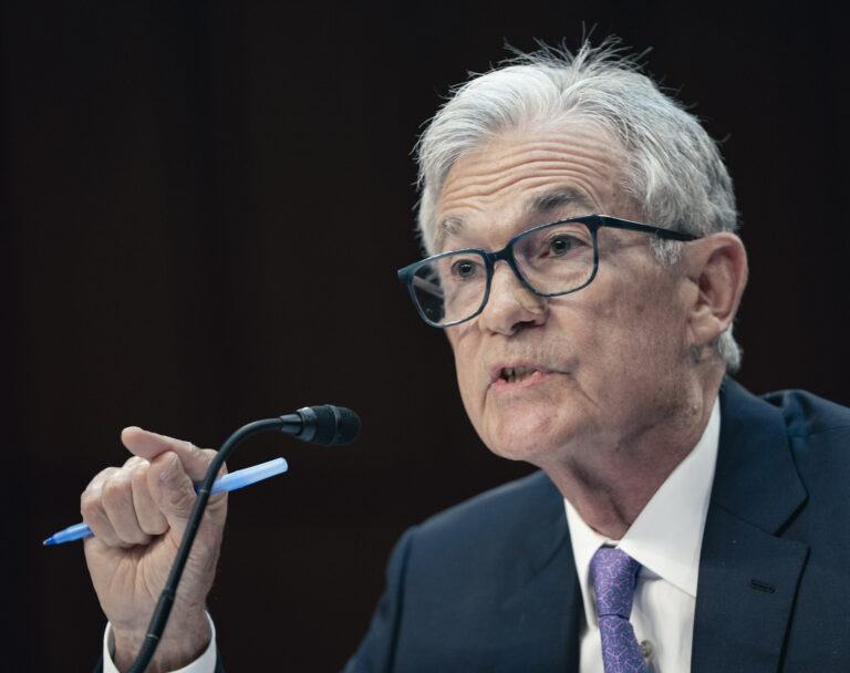Jerome Powell. Photo: Bonnie Cash/Getty Images
