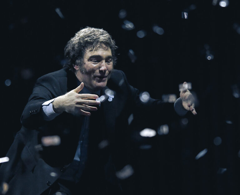 Javier Milei. Foto: Marcelo Endelli/Getty Images