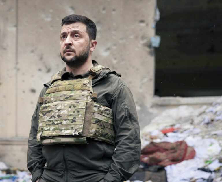 Volodymyr Zelenskyy. Foto: Ukrainian Presidency/Handout/Anadolu Agency via Getty Images