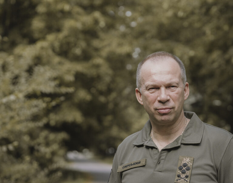 Oleksandr Syrskyj. Foto: Anastasia Vlasova/ For The Washington Post via Getty Images