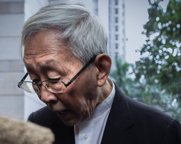 Joseph Zen, 93-ročný kardinál, pôsobil ako hongkonský biskup, v roku 2006 ho pápež Benedikt XVI. vymenoval za kardinála.
Foto: Alex Chan Tsz Yuk / Zuma Press / Profimedia