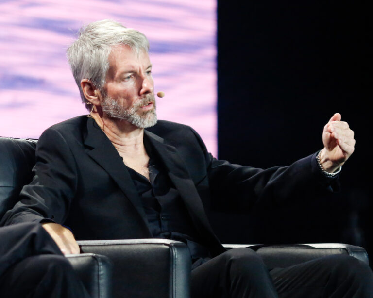 Michael Saylor, Strategy. Foto: Marco Bello/Getty Images