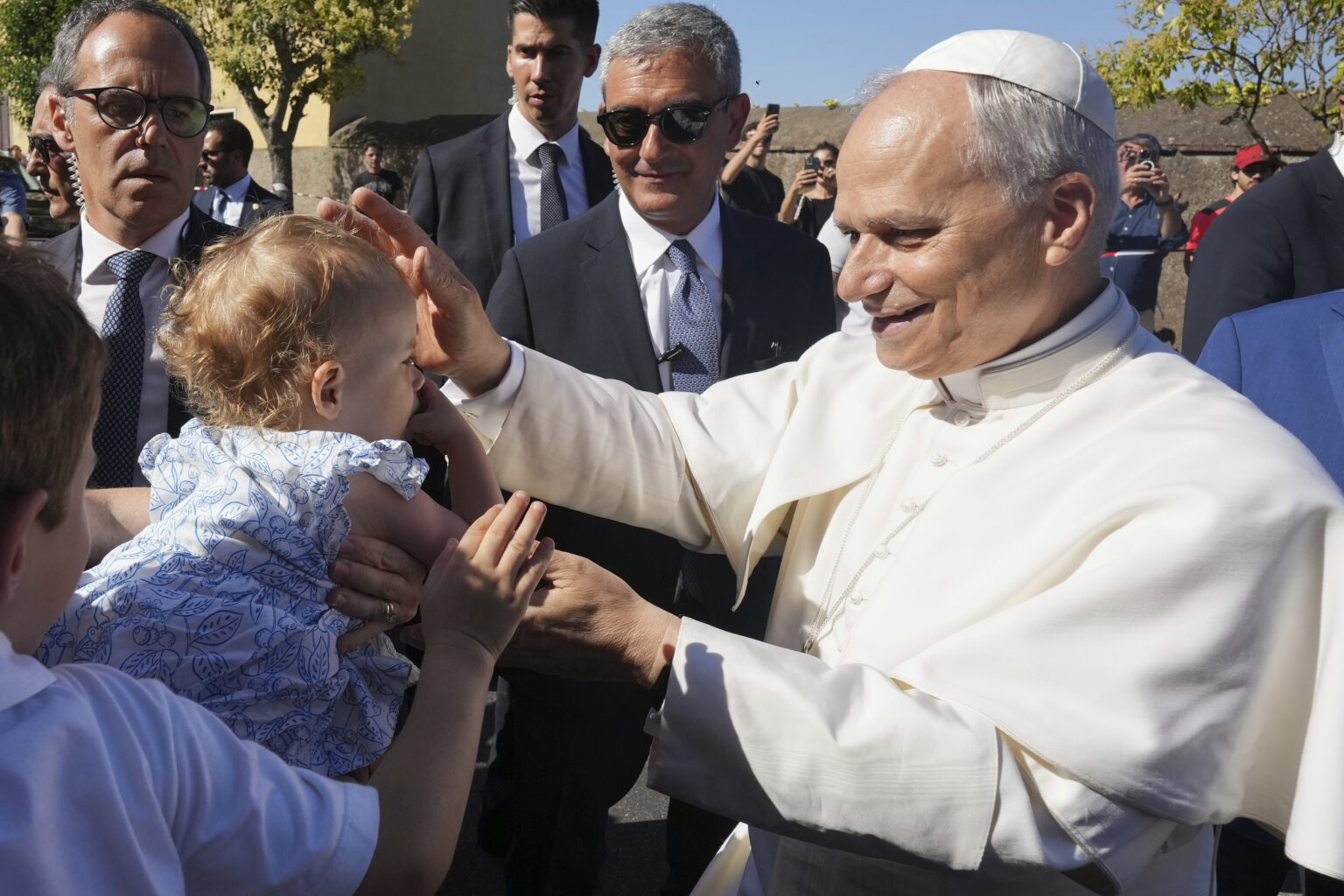  Pápež Lev XIV. Foto: TASR/AP Photo/Andrew Medichini