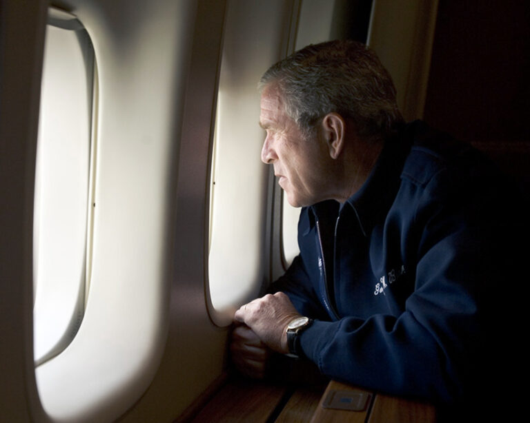 George Bush mladší. Foto: Paul Morse/White House via Getty Images
