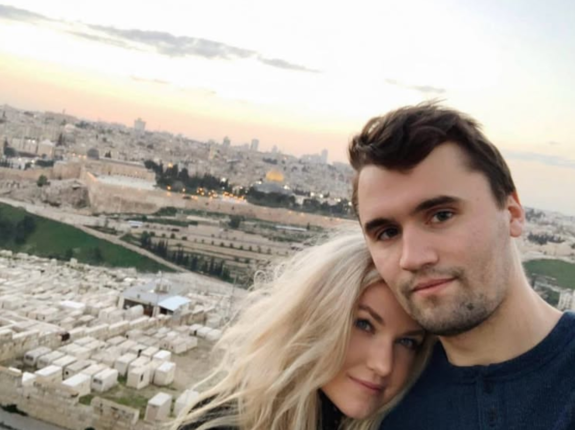 Charlie Kirk a Erika Kirková. Reprofoto: charliekirk1776/Instagram