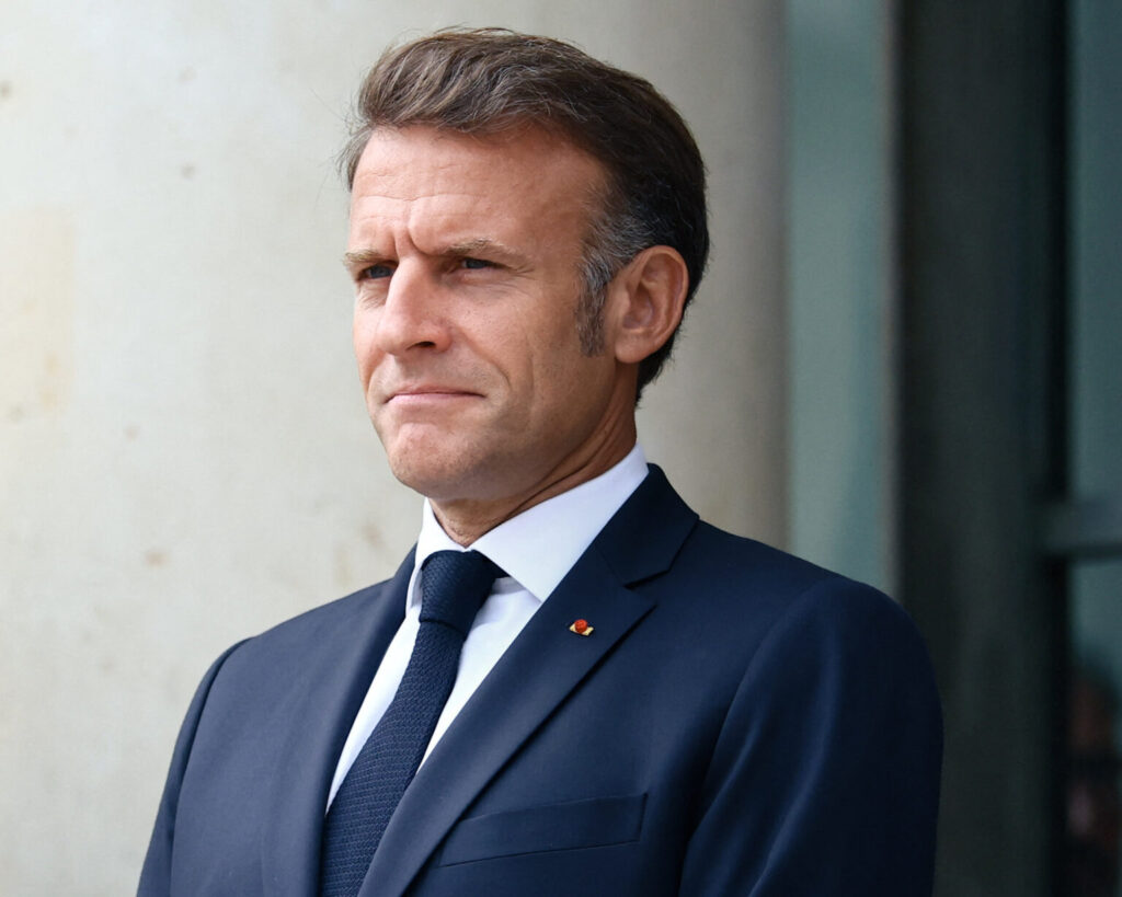 Emmanuel Macron. Foto: Sarah Meyssonnier/Reuters