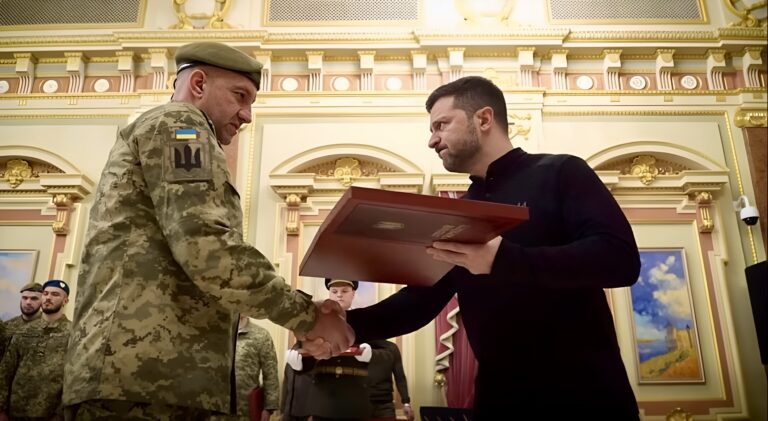Fedir Kiselar a Volodymyr Zelenskyj. Foto: Fedir Kiselar/Instagram