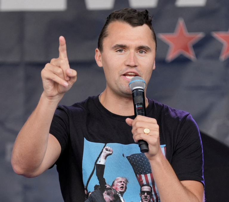 Charlie Kirk. Photo: Cheney Orr/Reuters