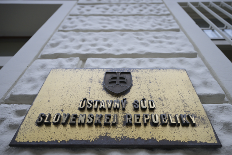 Ústavný súd SR. Foto: František Iván/TASR