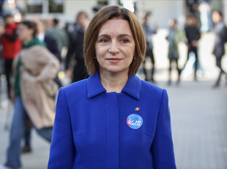 Maia Sandu. Photo: REUTERS/Vladislav Culiomza