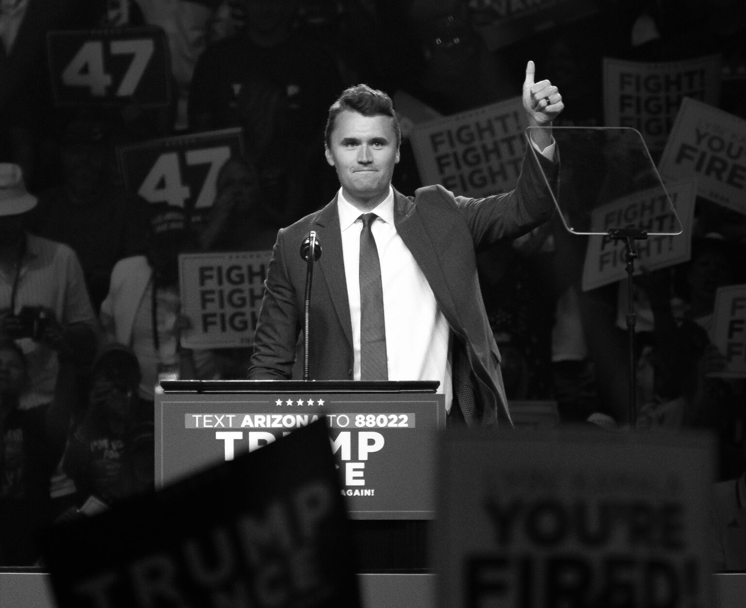 Charlie Kirk. Foto: Rebecca Noble/Getty Images.