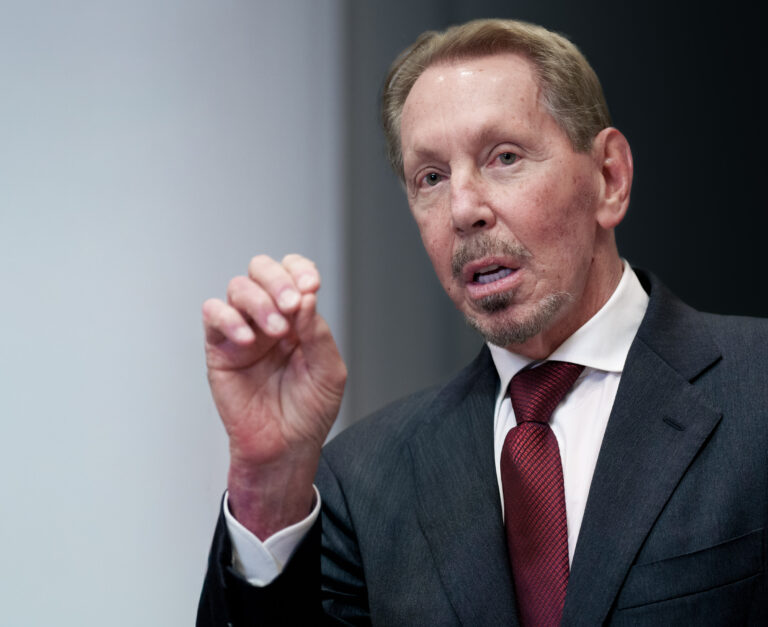 Larry Ellison, spoluzakladateľ firmy Oracle. Foto: Andrew Harnik/Getty Images